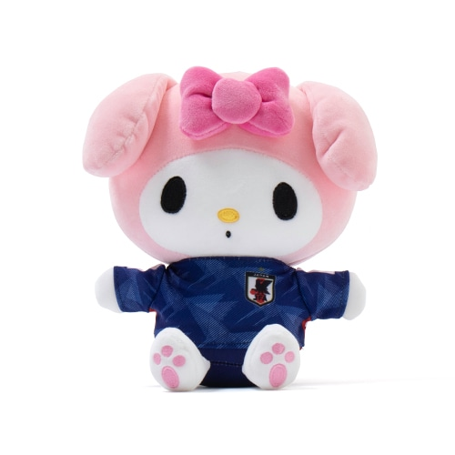 🇯🇵日本國家女子足球隊 × Sanrio 三麗鷗聯名球衣玩偶 吊飾娃娃 大耳狗 布丁狗 美樂蒂 酷洛米 日本女足-規格圖11