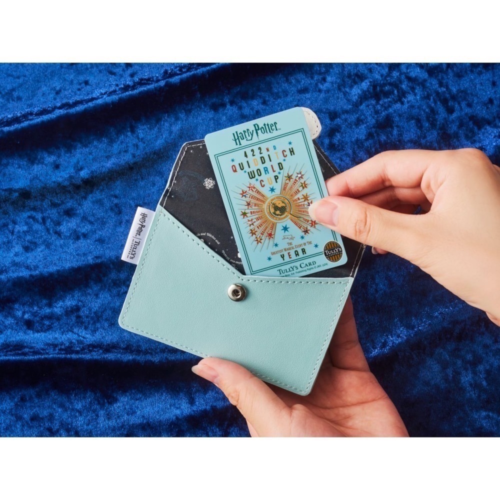 🔥現貨 Harry Potter × Tully＇s Coffee 哈利波特聖誕限定卡夾 名片夾 零錢包-細節圖2