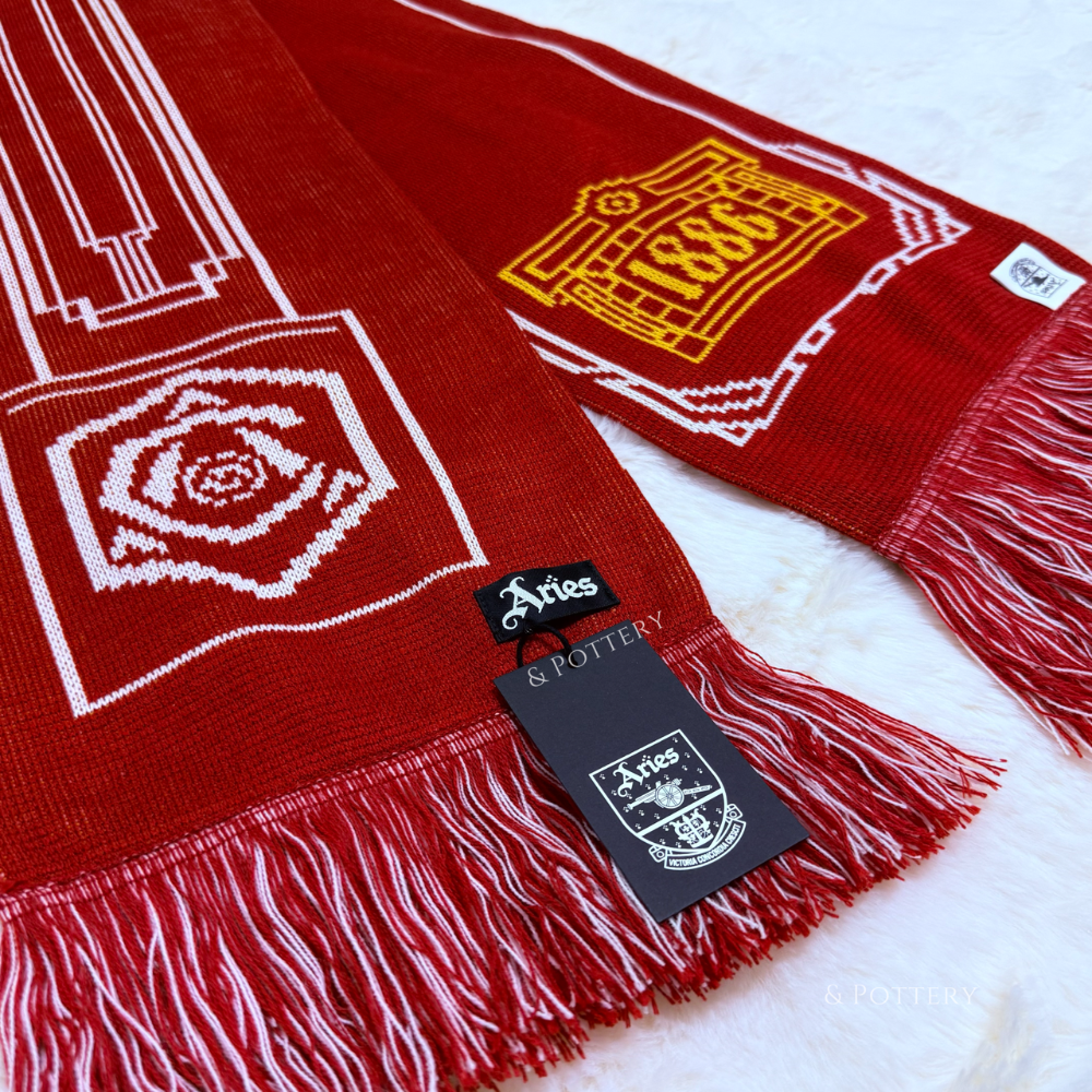 🔥現 Arsenal x Aries 兵工廠聯名圍巾｜兵工廠足球俱樂部 槍手 阿森納 英超 足球-細節圖7