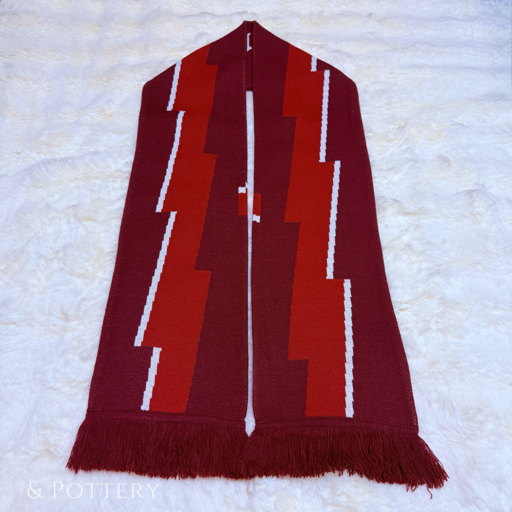 🇬🇧英國 兵工廠復古隊徽閃電圍巾 Arsenal Bolt Scarf｜兵工廠足球俱樂部 槍手 阿森納 英超 足球-細節圖8