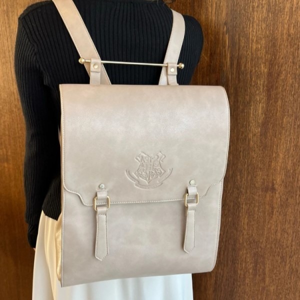 Harry Potter × my twilight 霍格華茲校徽劍橋後背包 劍橋包 哈利波特聯名周邊-細節圖3