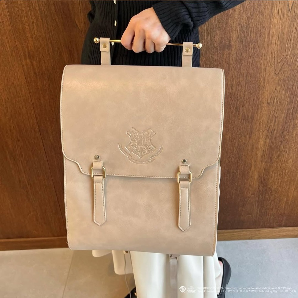 Harry Potter × my twilight 霍格華茲校徽劍橋後背包 劍橋包 哈利波特聯名周邊-細節圖4