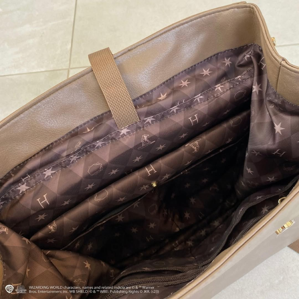 Harry Potter × my twilight 霍格華茲校徽劍橋後背包 劍橋包 哈利波特聯名周邊-細節圖7