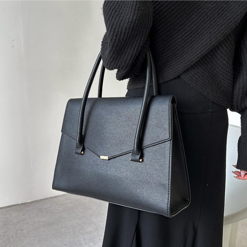 🇯🇵日本 my twilight A4大容量信封肩背包｜手提/單肩包 可裝平板、筆電✨公事包通勤包 小眾品牌♡不撞款-細節圖6