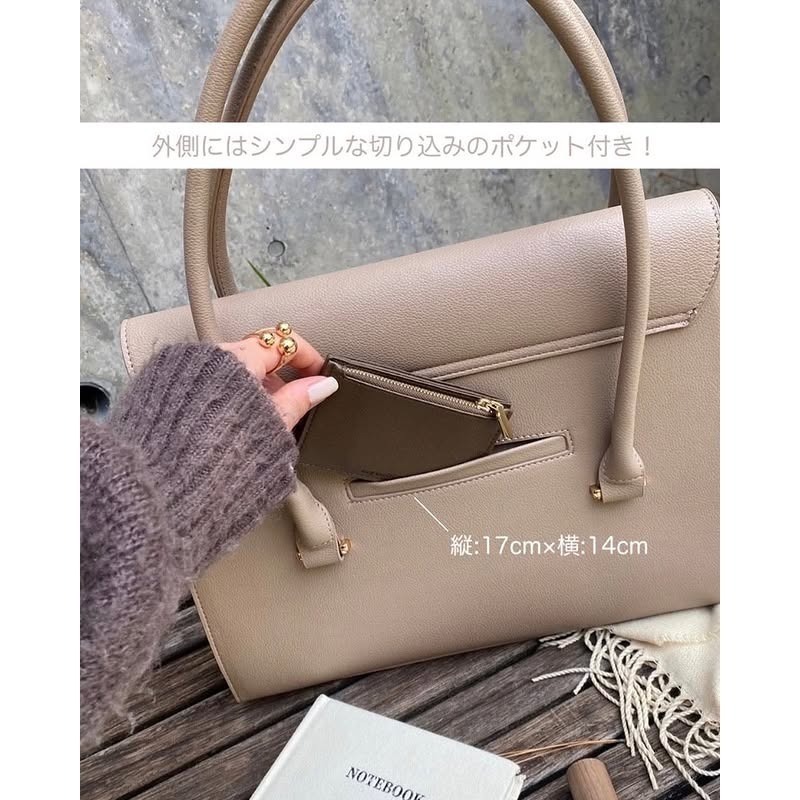 🇯🇵日本 my twilight A4大容量信封肩背包｜手提/單肩包 可裝平板、筆電✨公事包通勤包 小眾品牌♡不撞款-細節圖10