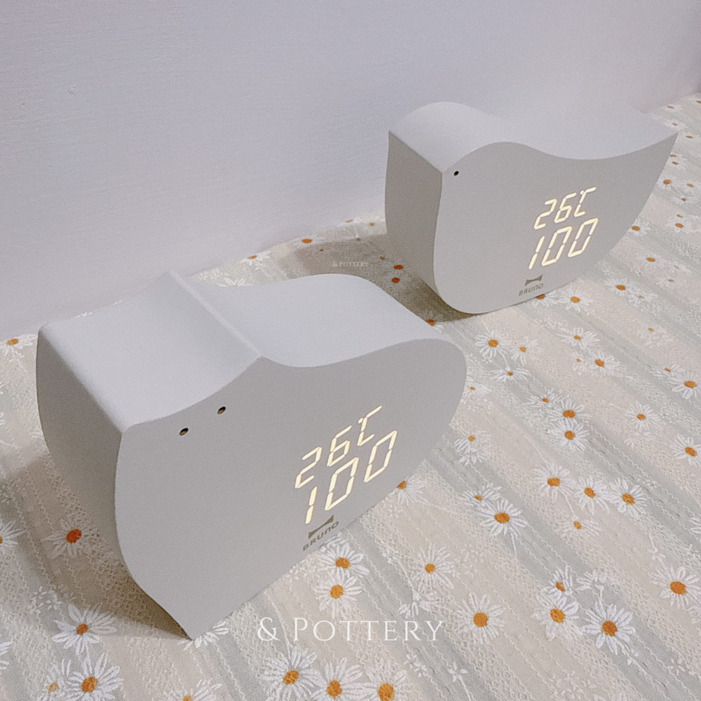 🇯🇵日本 BRUNO 動物造型LED電子時鐘 貓咪 鳥 鬧鐘 BCA033-BIRD、CAT-細節圖4