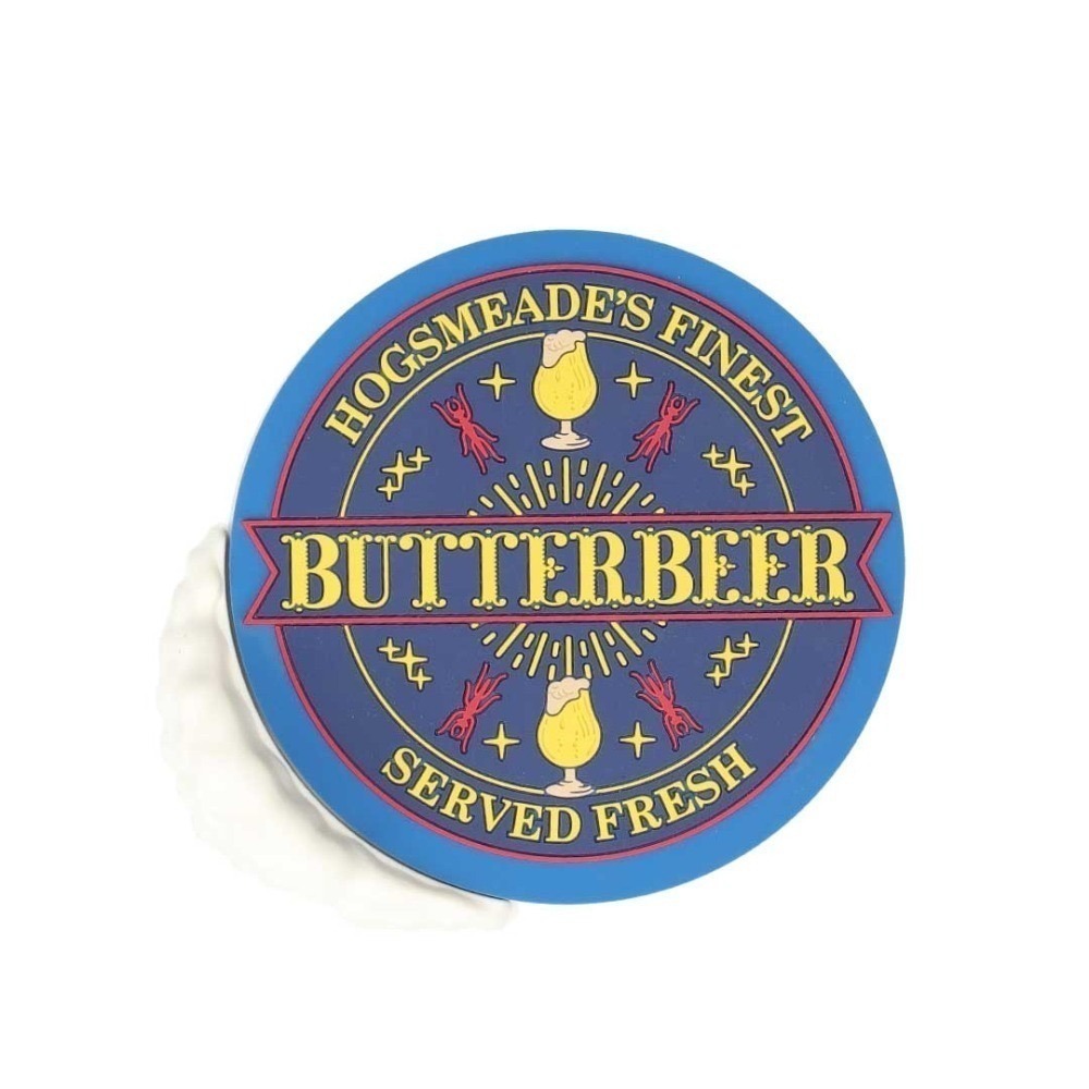 🔥現貨🇯🇵日本 Mahou Dokoro 奶油啤酒杯墊 Butterbeer 哈利波特 Harry Potter-細節圖6