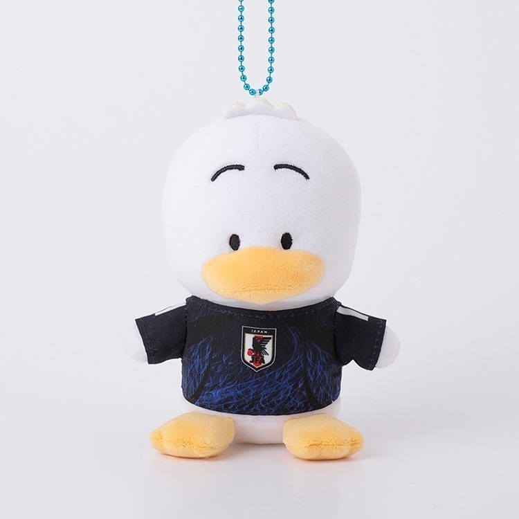 🇯🇵日本國家足球隊 × Sanrio 三麗鷗聯名球衣玩偶 吊飾娃 凱蒂貓 大耳狗 布丁狗 美樂蒂 酷洛米 漢頓 企鵝-規格圖6