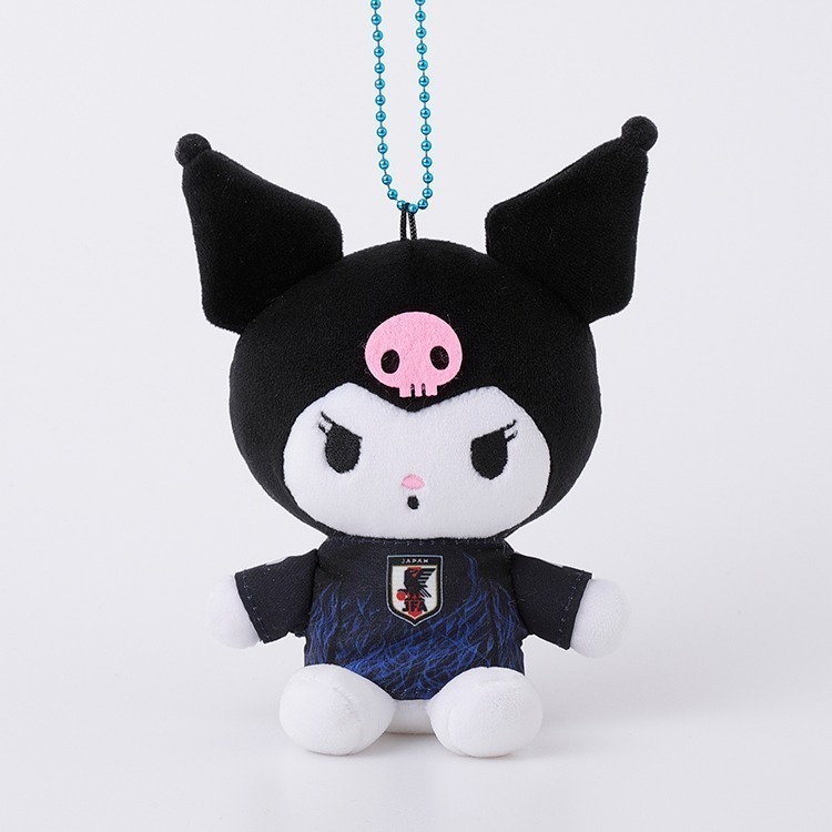 🇯🇵日本國家足球隊 × Sanrio 三麗鷗聯名球衣玩偶 吊飾娃 凱蒂貓 大耳狗 布丁狗 美樂蒂 酷洛米 漢頓 企鵝-規格圖6