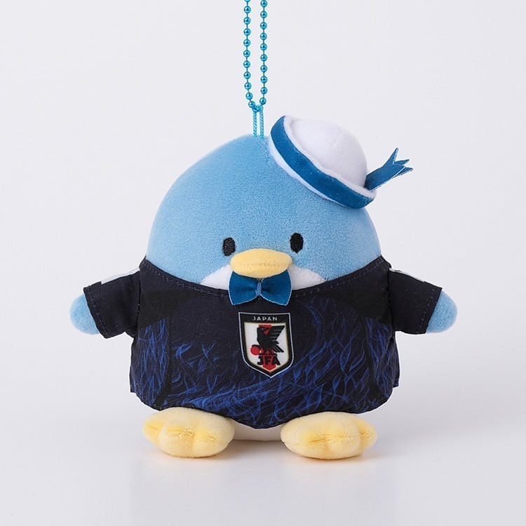 🇯🇵日本國家足球隊 × Sanrio 三麗鷗聯名球衣玩偶 吊飾娃 凱蒂貓 大耳狗 布丁狗 美樂蒂 酷洛米 漢頓 企鵝-規格圖6