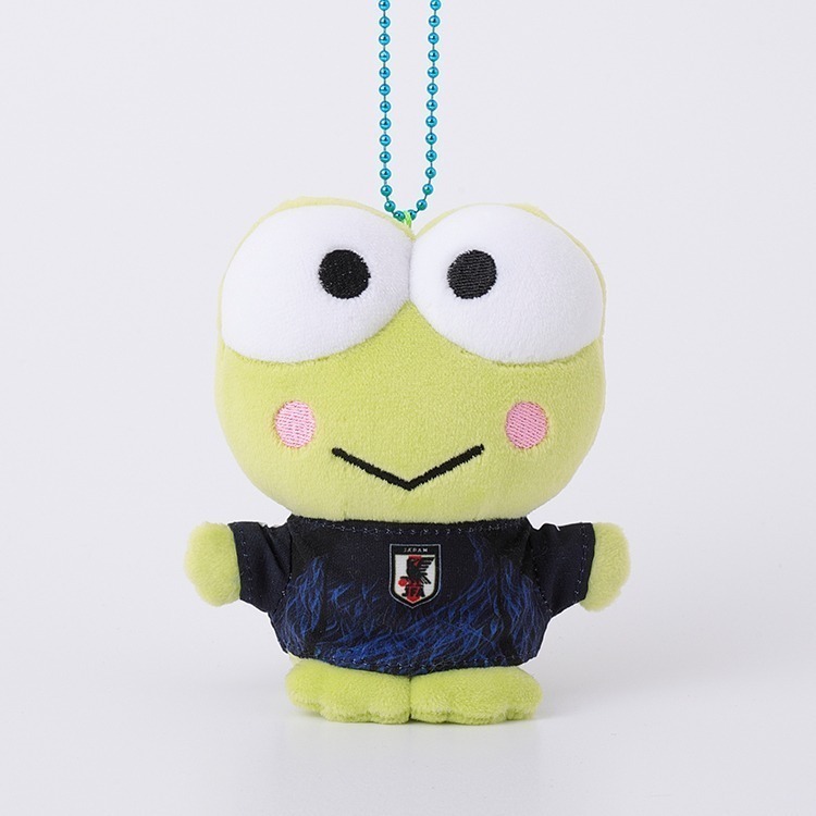 🇯🇵日本國家足球隊 × Sanrio 三麗鷗聯名球衣玩偶 吊飾娃 凱蒂貓 大耳狗 布丁狗 美樂蒂 酷洛米 漢頓 企鵝-規格圖6