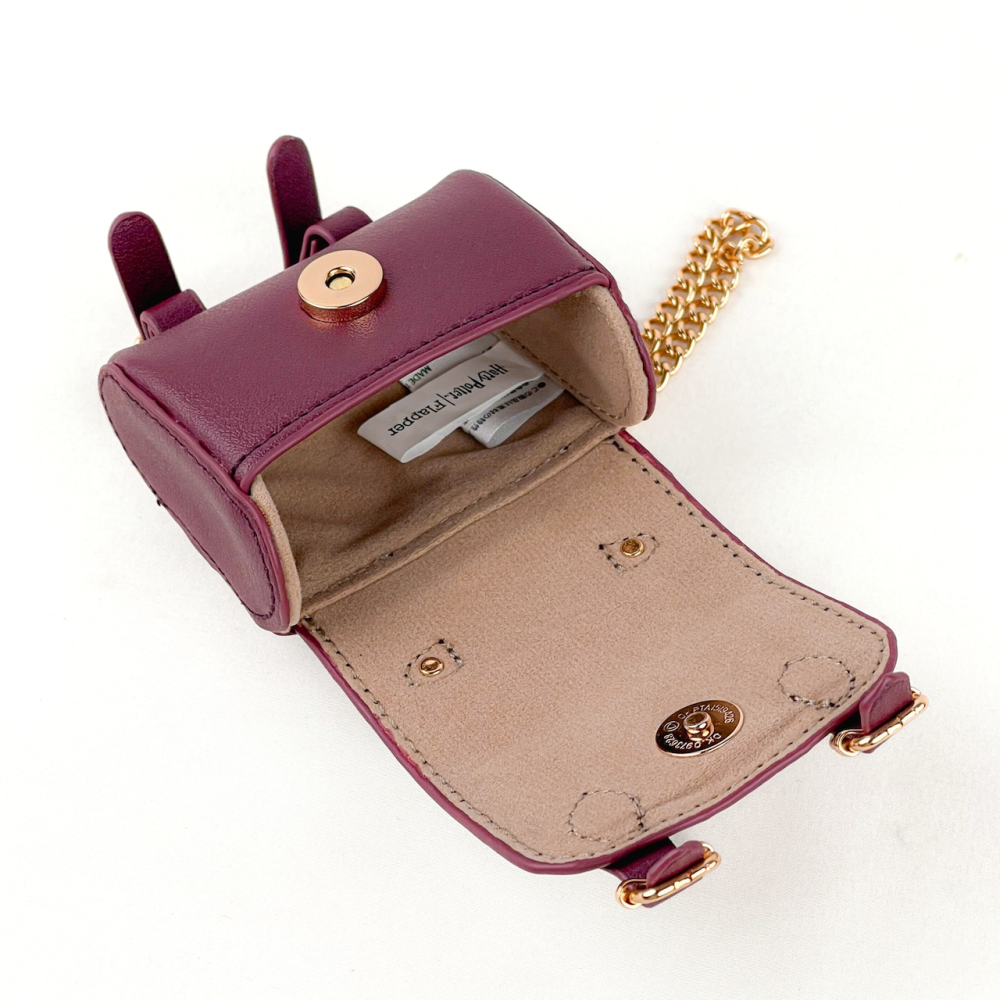 Harry Potter × Flapper AirPods Pro皮革保護套-霍格華茲、馬份 藍芽耳機收納包 哈利波特-細節圖3