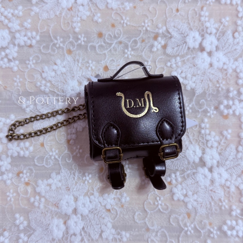 Harry Potter × Flapper AirPods Pro皮革保護套-霍格華茲、馬份 藍芽耳機收納包 哈利波特-規格圖11