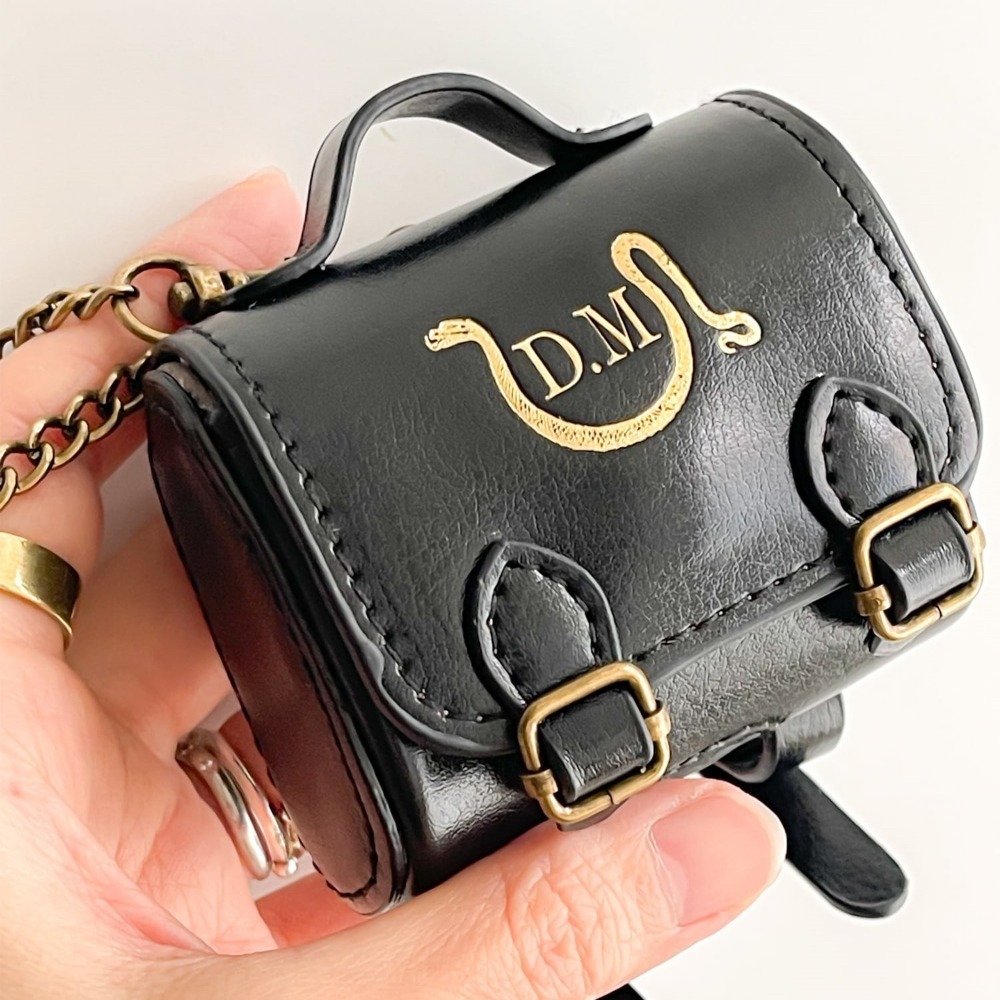 Harry Potter × Flapper AirPods Pro皮革保護套-霍格華茲、馬份 藍芽耳機收納包 哈利波特-規格圖11