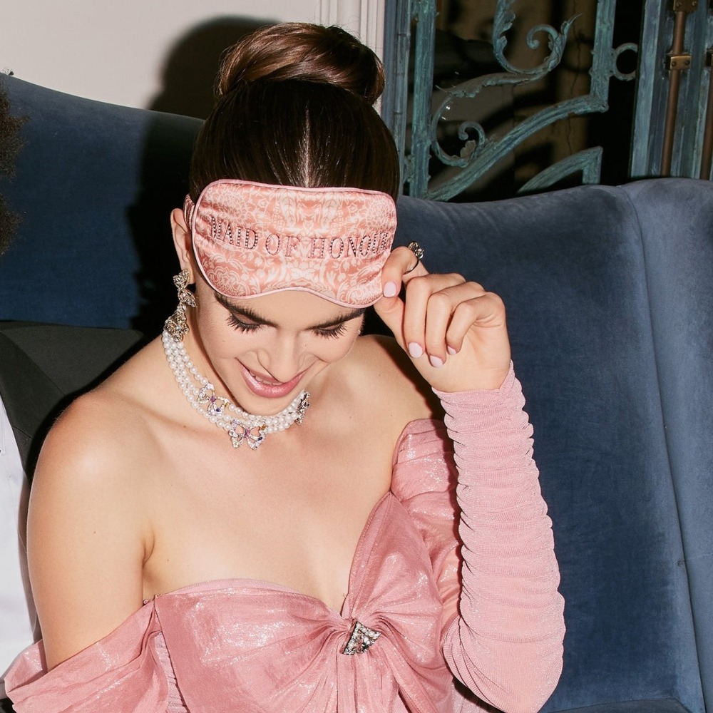 🇦🇺澳洲 slip 真絲睡眠眼罩 婚禮系列👰🏻🤵🏻 6A級純桑蠶絲 頂級絲綢 午休安睡、飛行旅遊、婚禮闖關-細節圖4