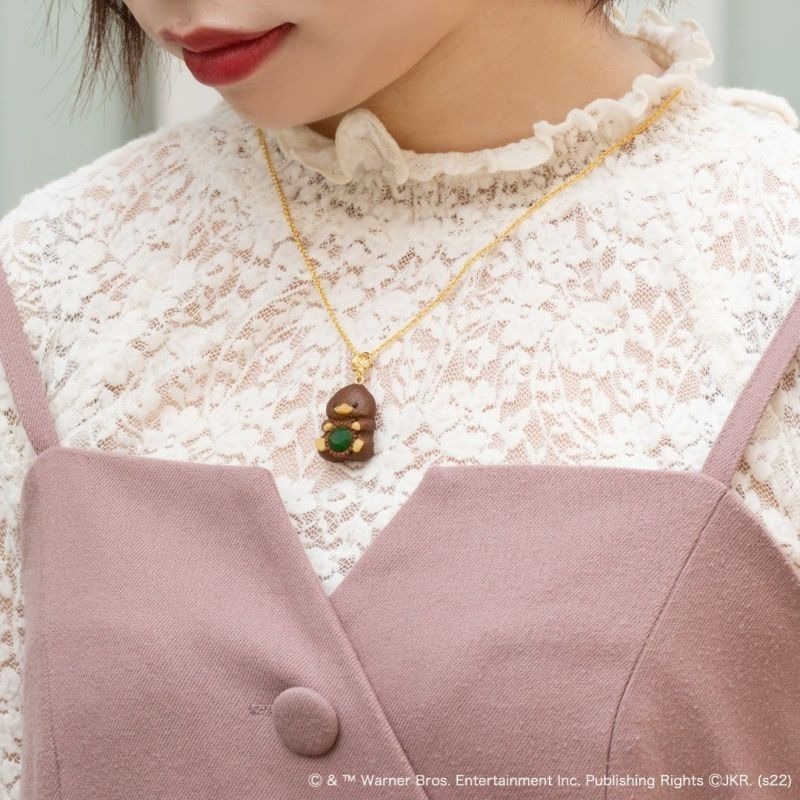 Fantastic Beasts × Q-pot. 玻璃獸寶寶餅乾造型項鍊 怪獸與牠們的產地聯名-細節圖5