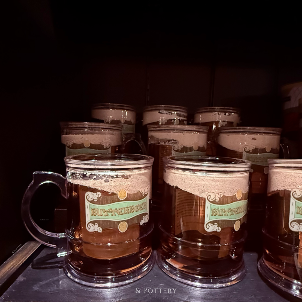 🇯🇵日本 USJ大阪環球影城 奶油啤酒泡泡流動馬克杯 320mL 哈利波特 Harry Potter-細節圖2