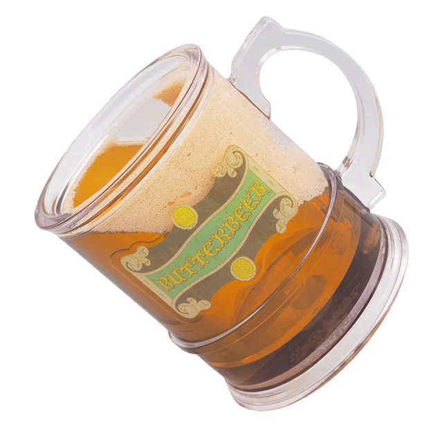 🇯🇵日本 USJ大阪環球影城 奶油啤酒泡泡流動馬克杯 320mL 哈利波特 Harry Potter-細節圖4