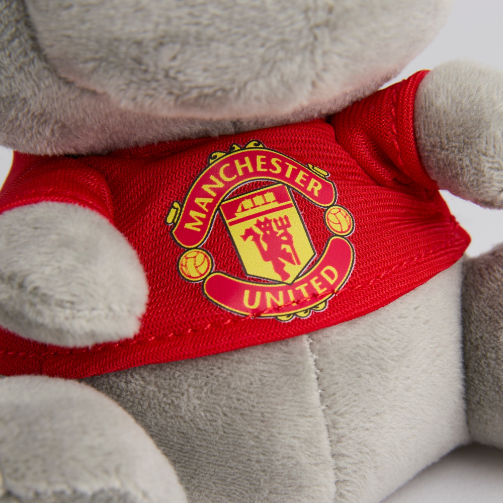 Manchester United 曼聯球衣灰色小熊玩偶 Timmy Bear 絨毛娃娃 英超 曼徹斯特聯足球俱樂部-細節圖4