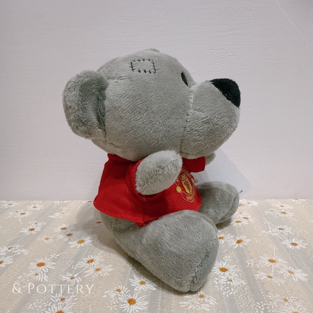Manchester United 曼聯球衣灰色小熊玩偶 Timmy Bear 絨毛娃娃 英超 曼徹斯特聯足球俱樂部-細節圖6