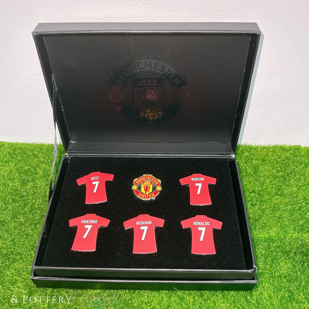 Manchester United 曼聯7號傳奇徽章收藏禮盒 英超 曼徹斯特聯足球俱樂部-細節圖7