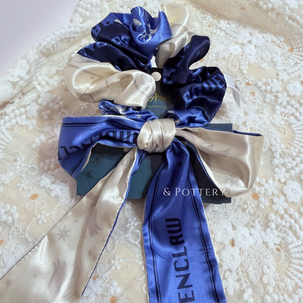 🇯🇵日本 USJ大阪環球影城 學院緞帶大腸髮圈 Harry Potter 哈利波特周邊 霍格華茲-細節圖3