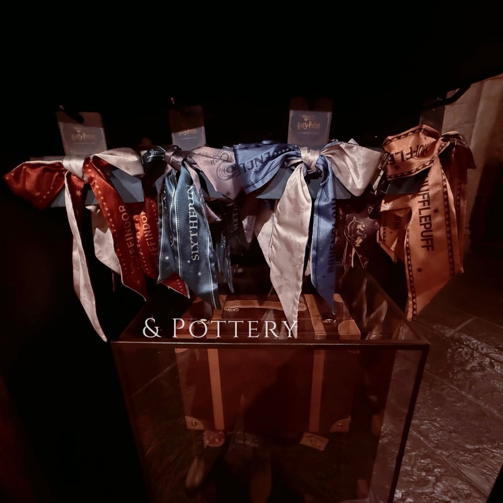 🇯🇵日本 USJ大阪環球影城 學院緞帶大腸髮圈 Harry Potter 哈利波特周邊 霍格華茲-細節圖4