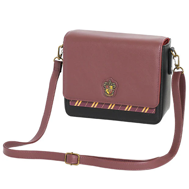 🇯🇵日本 USJ大阪環球影城 學院徽章方型肩背包｜側背/斜背包 Harry Potter 哈利波特周邊 霍格華茲-規格圖10