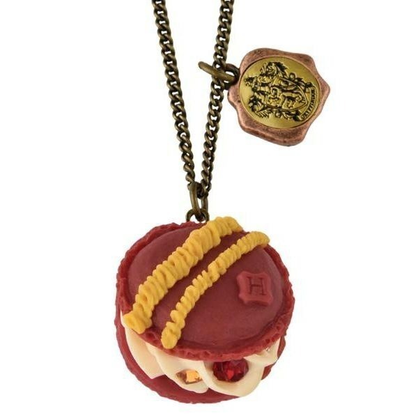 Harry Potter × Q-pot. 學院馬卡龍造型項鍊、吊飾 哈利波特聯名周邊 霍格華茲-規格圖1