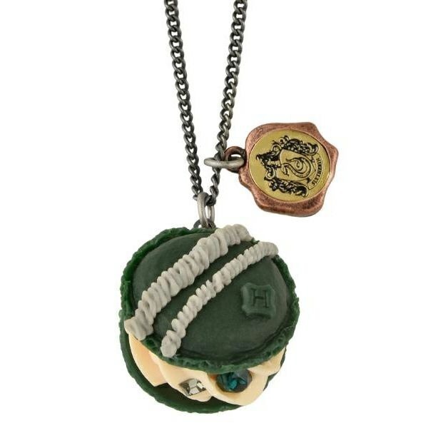 Harry Potter × Q-pot. 學院馬卡龍造型項鍊、吊飾 哈利波特聯名周邊 霍格華茲-規格圖1