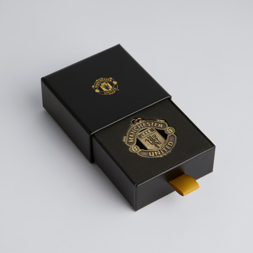 Manchester United 曼聯隊徽金屬鑰匙圈禮盒 英超 曼徹斯特聯足球俱樂部-細節圖2