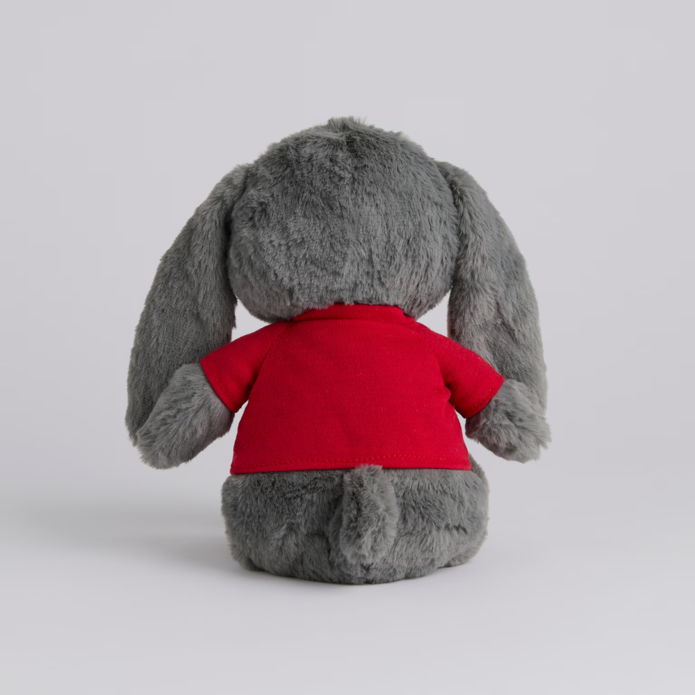 Manchester United 曼聯隊徽長耳兔玩偶 垂耳兔 兔子 絨毛娃娃 英超 曼徹斯特聯足球俱樂部-細節圖4