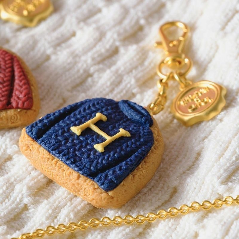 Harry Potter × Q-pot. 衛斯理毛衣糖霜餅乾造型項鍊、吊飾 哈利 榮恩 哈利波特聯名周邊-細節圖3