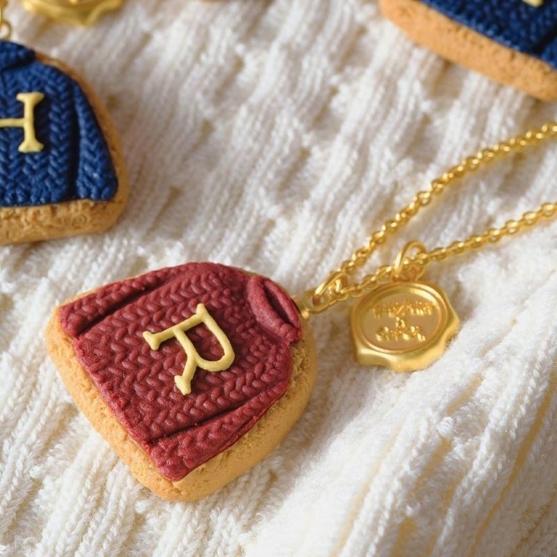 Harry Potter × Q-pot. 衛斯理毛衣糖霜餅乾造型項鍊、吊飾 哈利 榮恩 哈利波特聯名周邊-細節圖4
