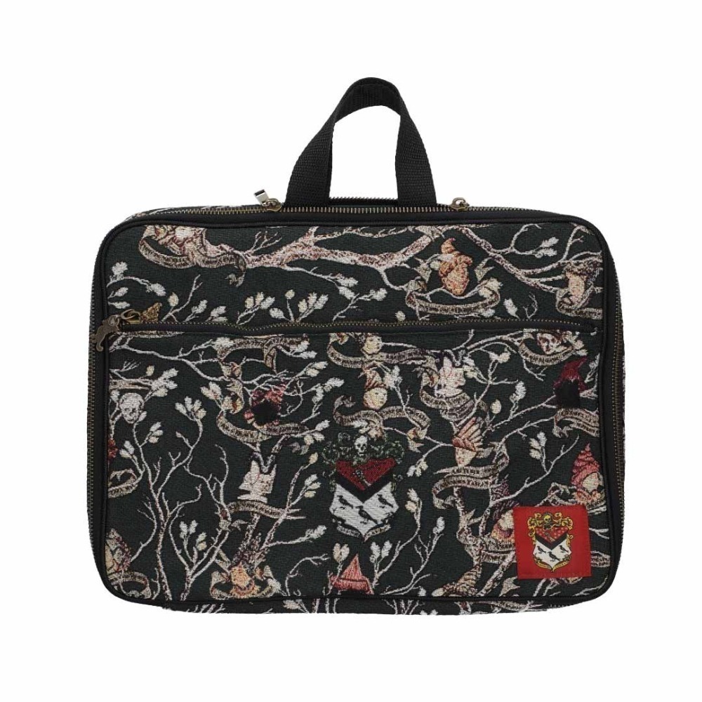 🇯🇵日本 Mahou Dokoro 限定 哈利波特 布萊克家族樹掛毯筆電收納包 手提包 筆電包 電腦包-細節圖6