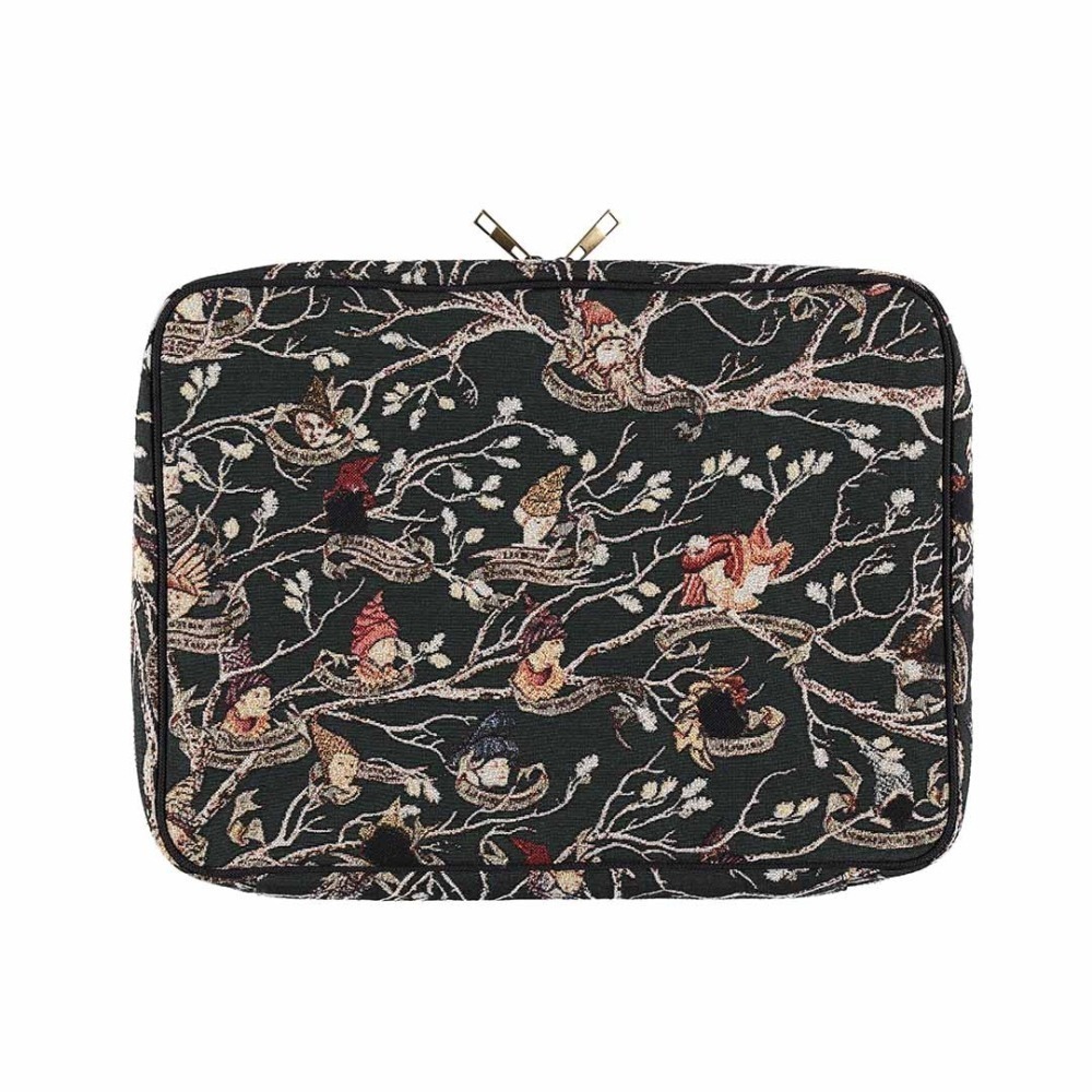 🇯🇵日本 Mahou Dokoro 限定 哈利波特 布萊克家族樹掛毯筆電收納包 手提包 筆電包 電腦包-細節圖7