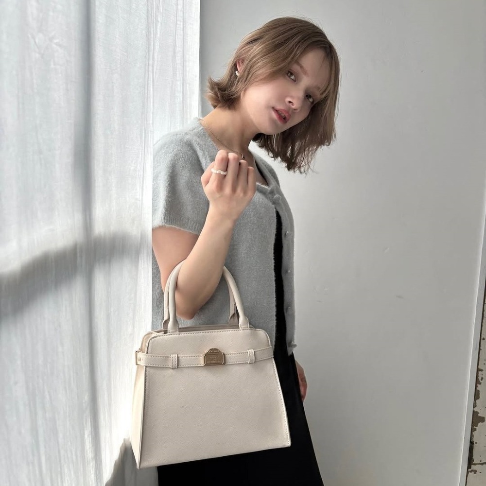 🇯🇵日本 my twilight 浪漫巴黎金屬腰帶肩背包｜手提/側背/斜背包 小眾品牌♡不撞款~-細節圖4