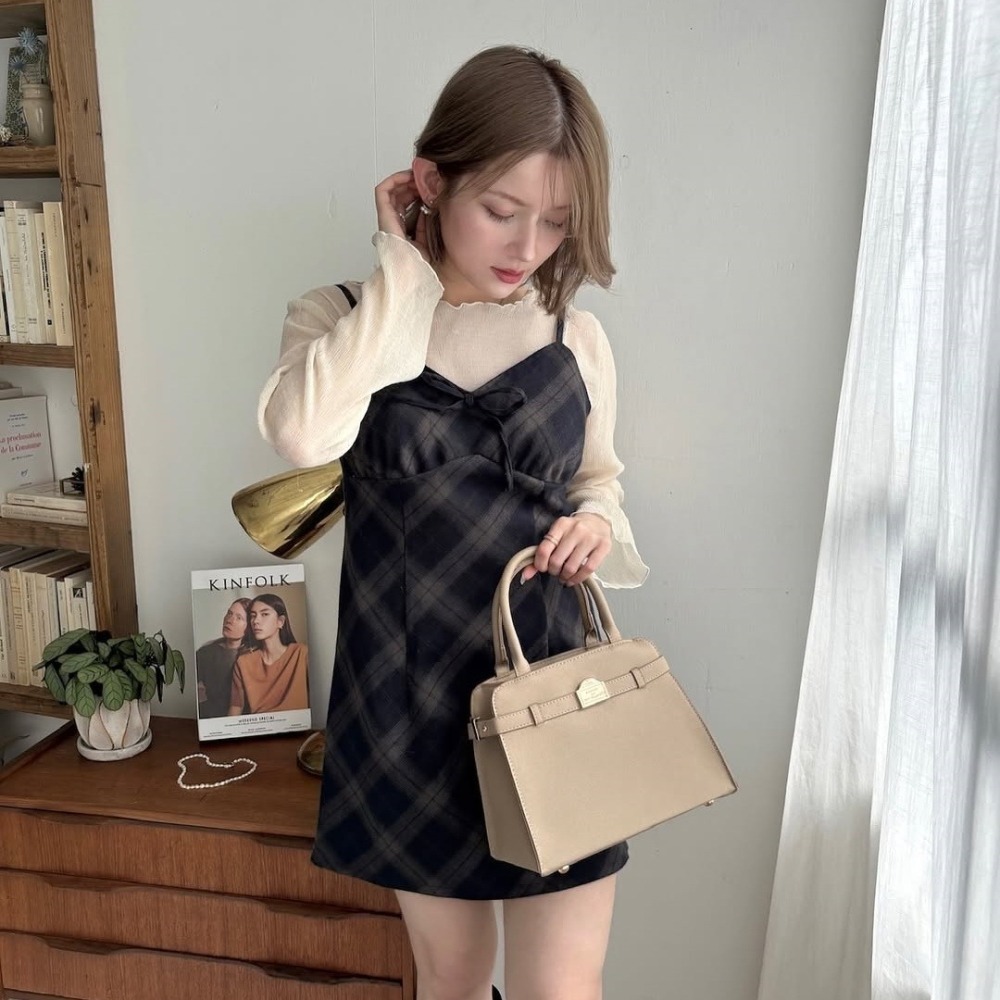 🇯🇵日本 my twilight 浪漫巴黎金屬腰帶肩背包｜手提/側背/斜背包 小眾品牌♡不撞款~-細節圖5