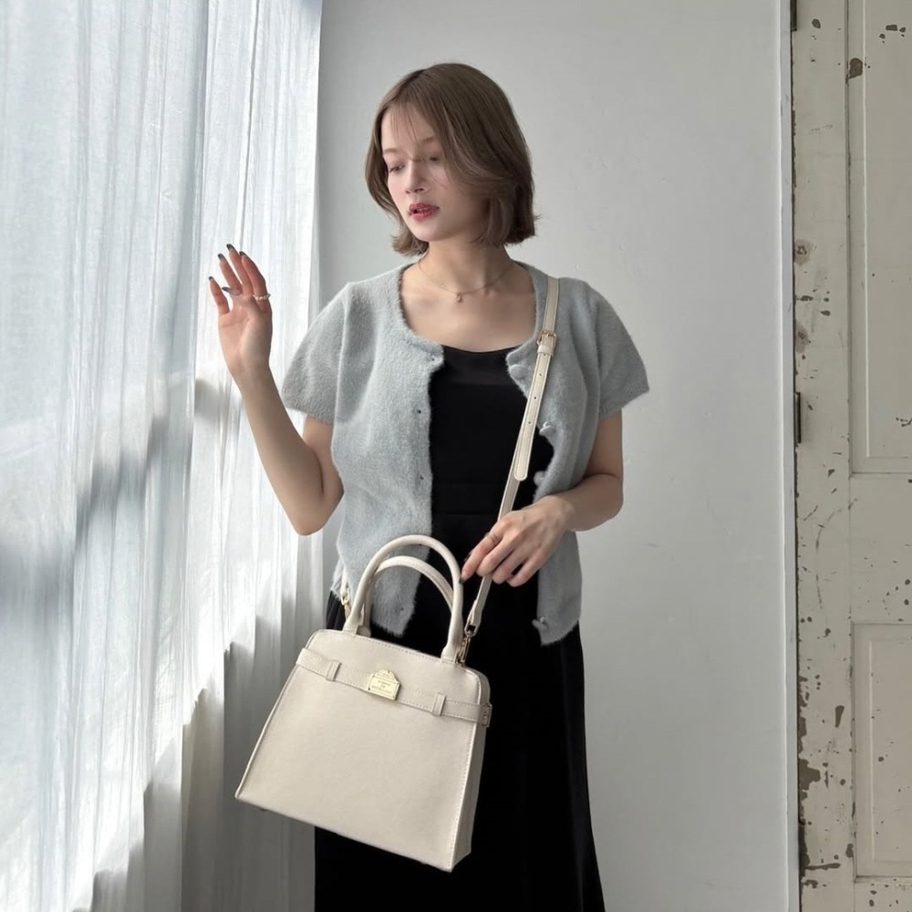 🇯🇵日本 my twilight 浪漫巴黎金屬腰帶肩背包｜手提/側背/斜背包 小眾品牌♡不撞款~-細節圖7