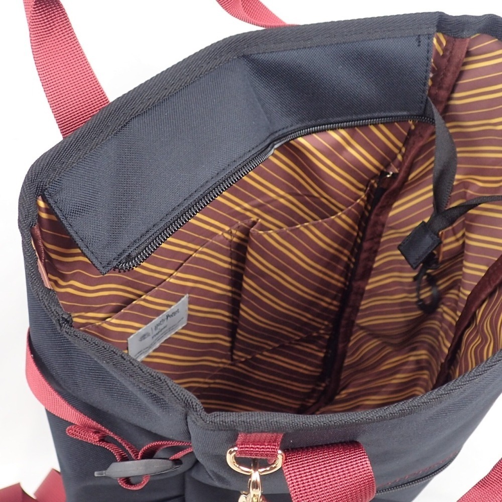 Harry Potter × Flapper 學院徽章金屬掛飾手提後背包 通勤包 書包 哈利波特聯名周邊 霍格華茲-細節圖7