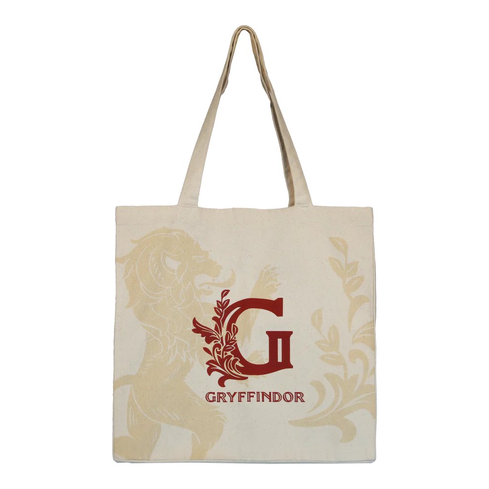 🇬🇧倫敦影城 學院字首標誌棉質托特包｜手提/單肩包 Harry Potter 哈利波特周邊 霍格華茲-規格圖7