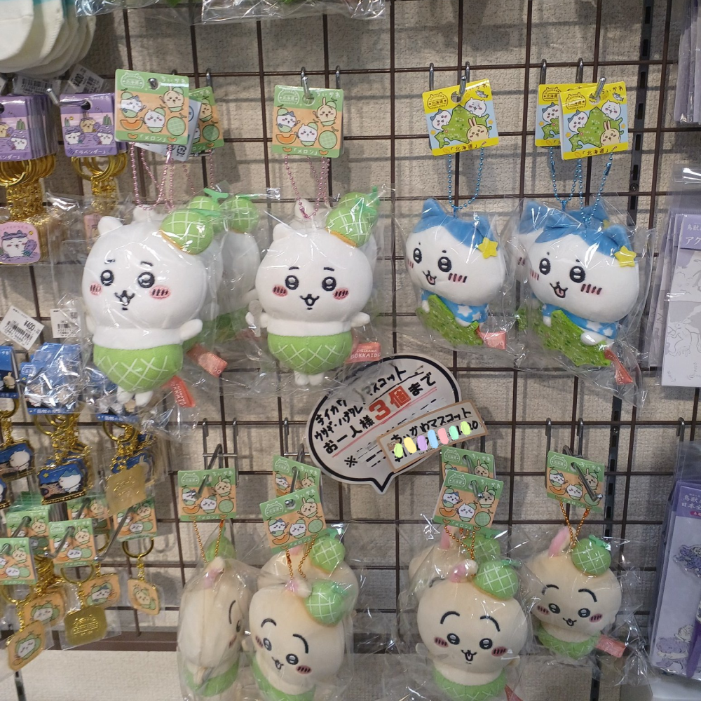 🇯🇵日本 吉伊卡哇 北海道限定吊飾娃娃🍈哈密瓜 吉伊 小八 兔兔/烏薩奇 ちいかわ 地區限定娃 玩偶-細節圖6