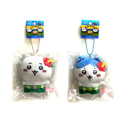 🇯🇵日本 吉伊卡哇 福島限定吊飾娃娃🌴草裙舞 吉伊 小八  ちいかわ chiikawa 地區限定娃 玩偶-細節圖4