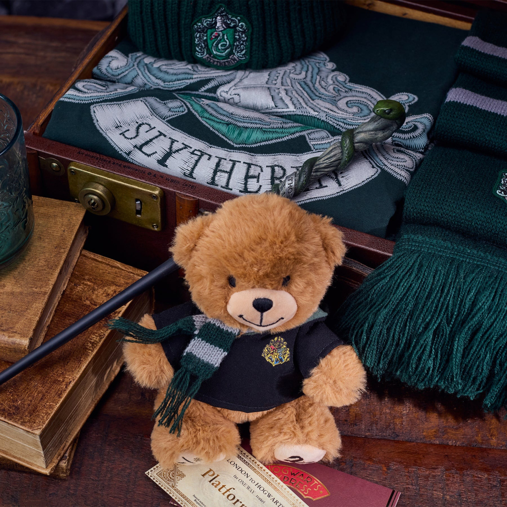 🇬🇧倫敦影城 哈利波特學院袍泰迪熊玩偶 Harry Potter 葛來分多 史萊哲林 雷文克勞 赫夫帕夫 填充娃娃-細節圖3