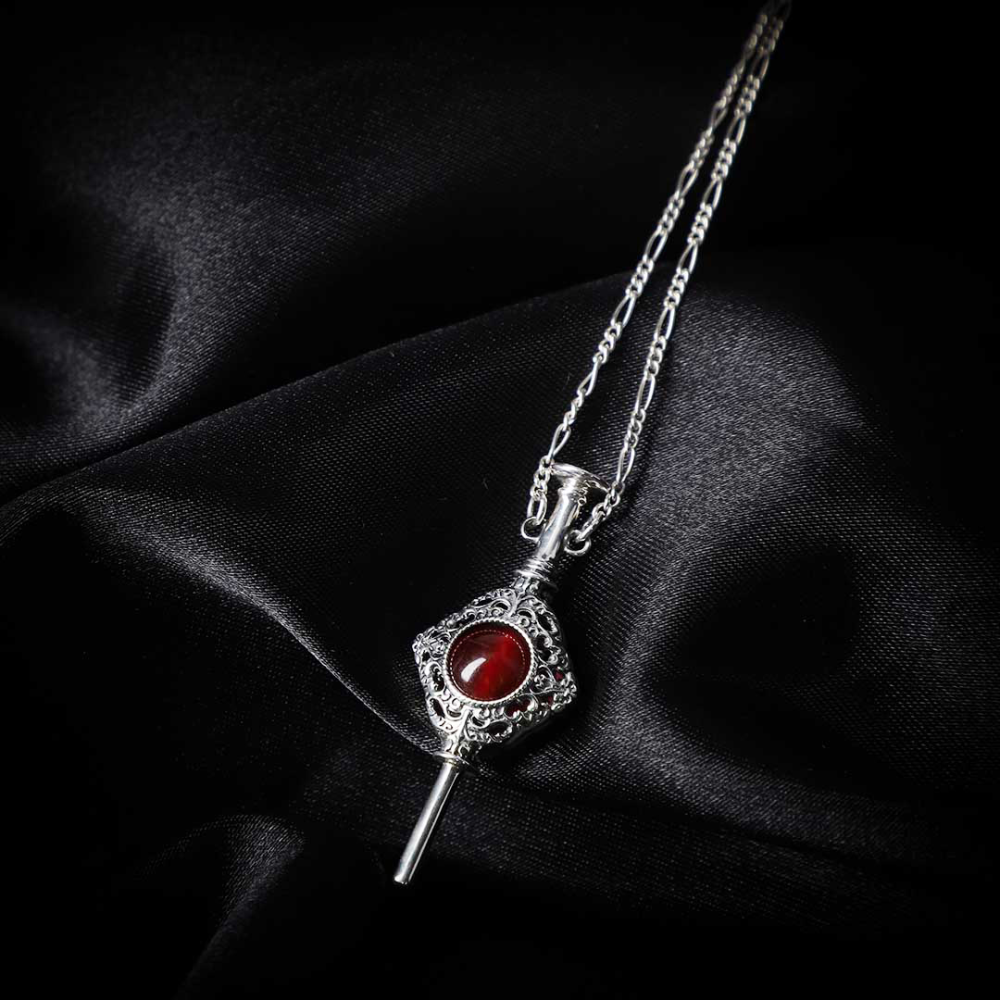 🇯🇵日本 Mahou Dokoro 怪獸與牠們的產地 925純銀血盟吊墜項鍊 鄧不利多 葛林戴華德 日本製 純銀項鍊-細節圖2