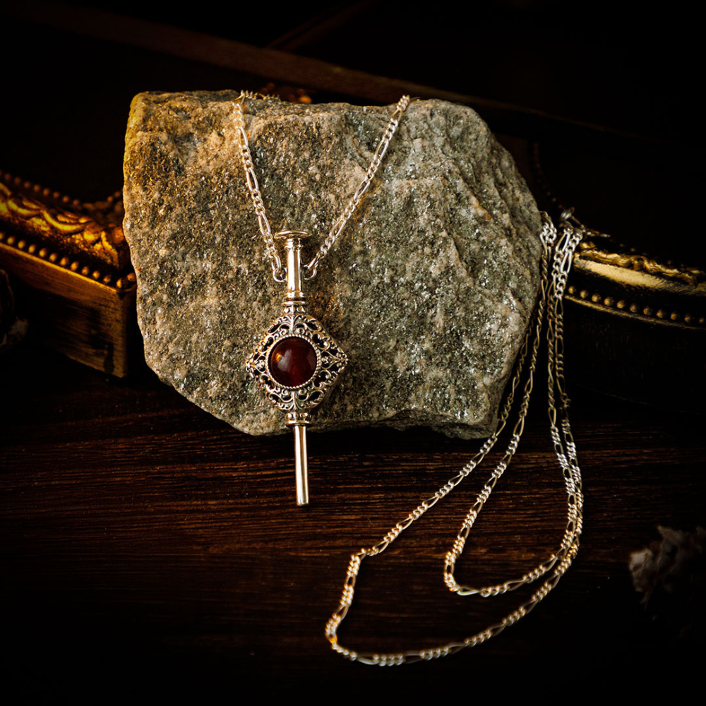 🇯🇵日本 Mahou Dokoro 怪獸與牠們的產地 925純銀血盟吊墜項鍊 鄧不利多 葛林戴華德 日本製 純銀項鍊-細節圖3