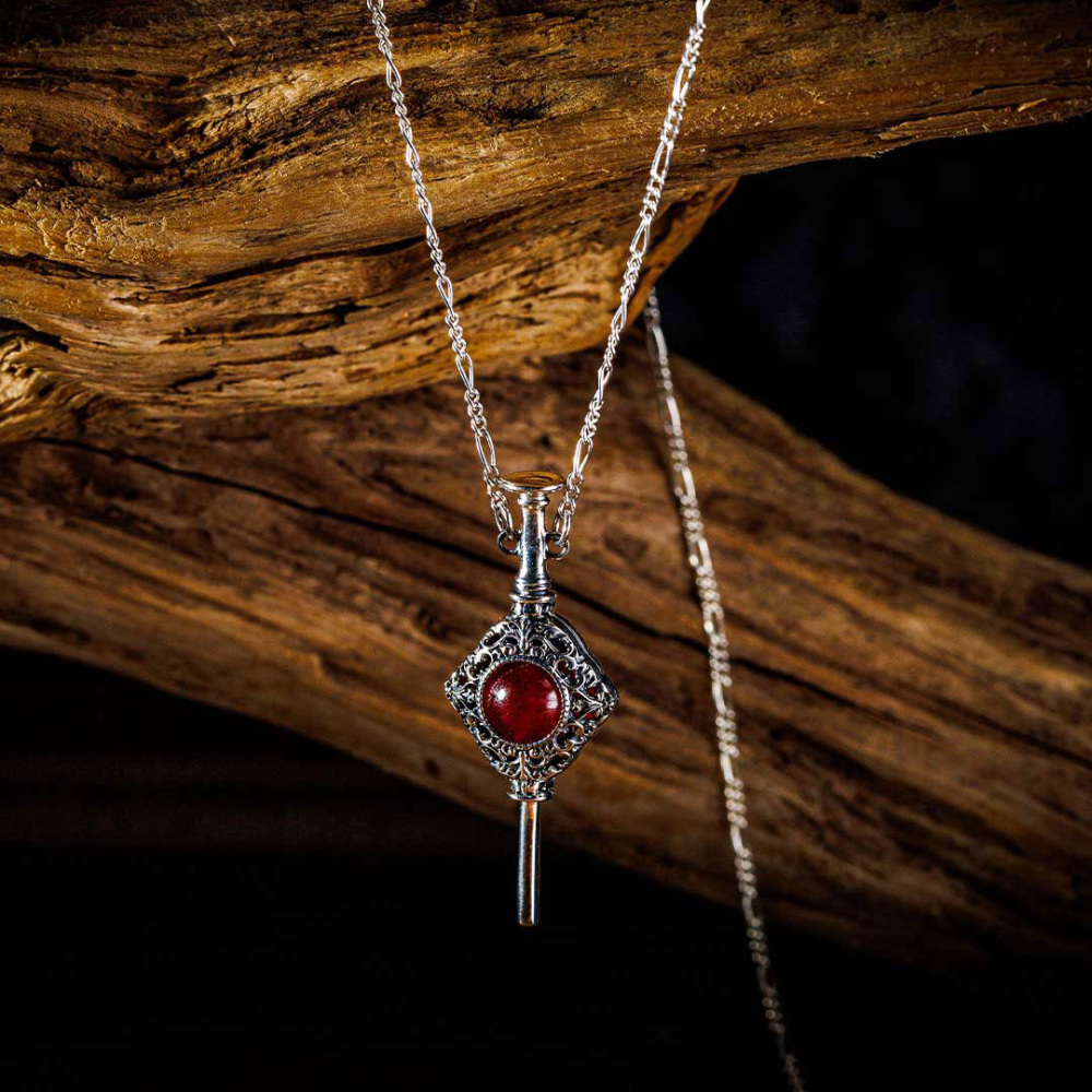 🇯🇵日本 Mahou Dokoro 怪獸與牠們的產地 925純銀血盟吊墜項鍊 鄧不利多 葛林戴華德 日本製 純銀項鍊-細節圖4