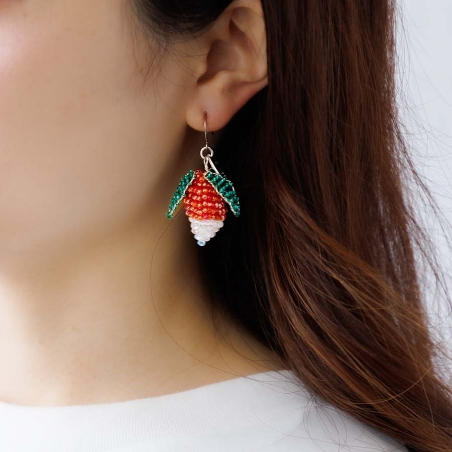 🇯🇵日本 Mahou Dokoro 露娜馭心梅串珠針式耳環+謬論家首飾盒 哈利波特 Harry Potter-細節圖4