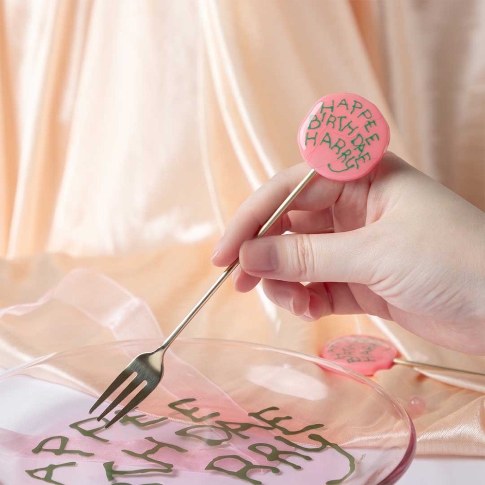 🇯🇵日本 Mahou Dokoro 哈利的生日蛋糕餐具組 湯匙&叉子 茶匙 水果叉 Harry Potter-細節圖8