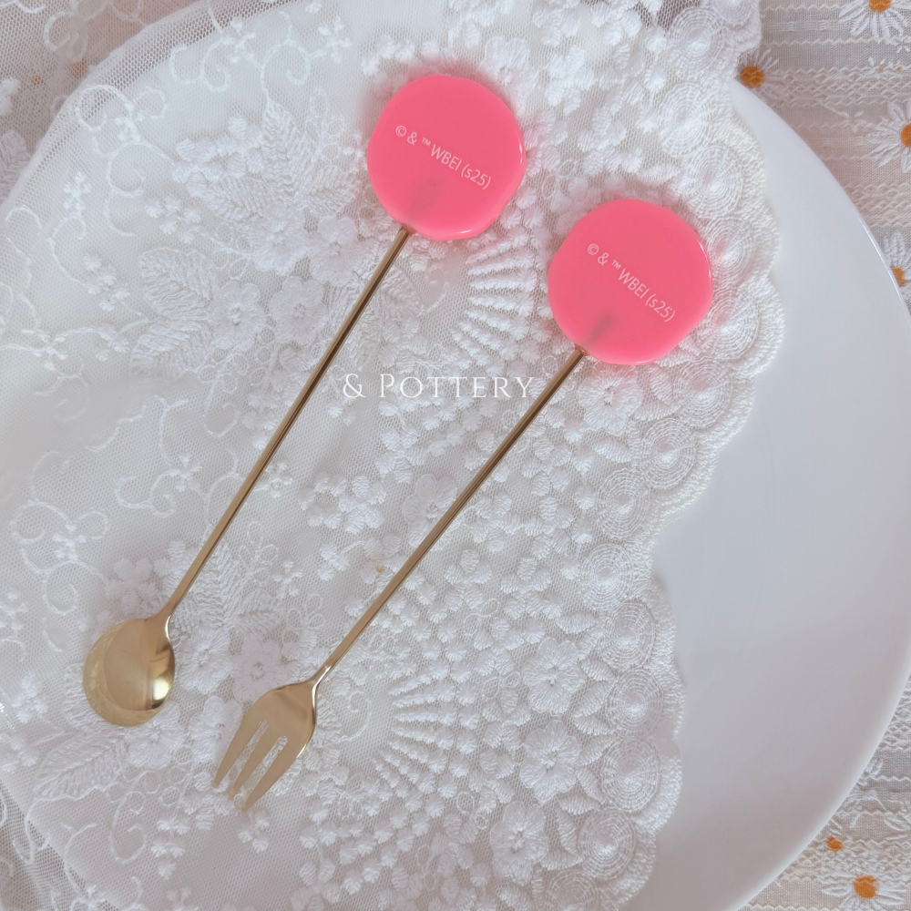 🇯🇵日本 Mahou Dokoro 哈利的生日蛋糕餐具組 湯匙&叉子 茶匙 水果叉 Harry Potter-細節圖2